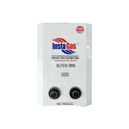 INSTA GAS INSTANT WATER HEATER LPG WHITE (8 LTR)