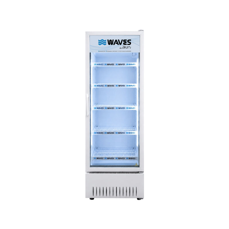 WAVES GLASS DOOR VISI COOLER (WVC-400)